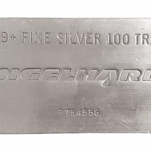 Engelhard 100 oz. Silver Bar