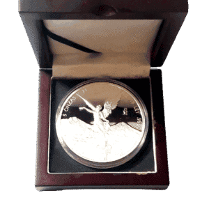 2018 Mexican Libertad 5 oz Silver Proof Gem Brilliant
