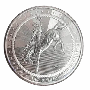 Scottsdale 1 oz Silver Cowboy Round Bu .9999 Fine