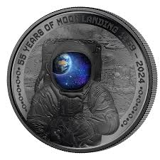 2024 First Man On The Moon 1oz  Silver Proof Coin -UHR