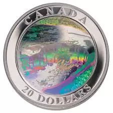 2003 Canada Niagara Falls 1 oz Silver Proof Hologram Coin