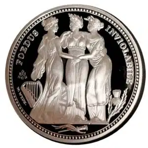 2021 Saint Helena Three Graces 1oz Silver Proof Coin