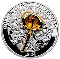 2024 samoa 1 oz silver golden flower collection calla 299251 slab 1 removebg preview